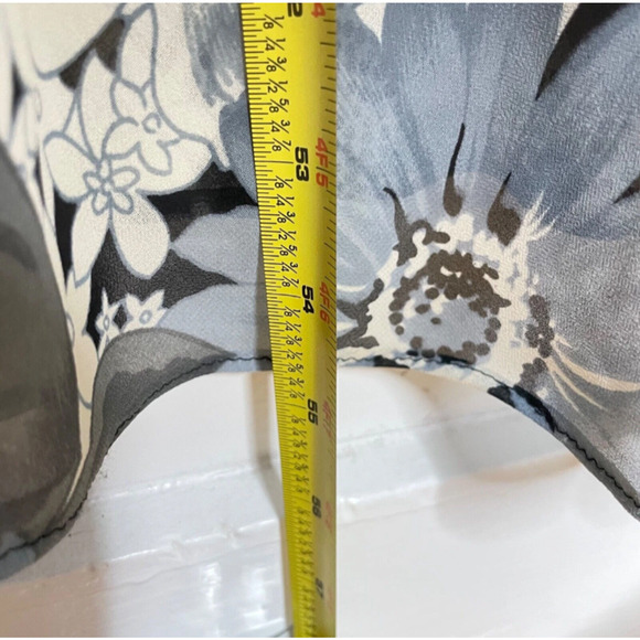 Spencer Alexis Floral Maxi Dress Y2K Fairy Grunge Sheer Lace Boho Maximalist 8 - Picture 7 of 10